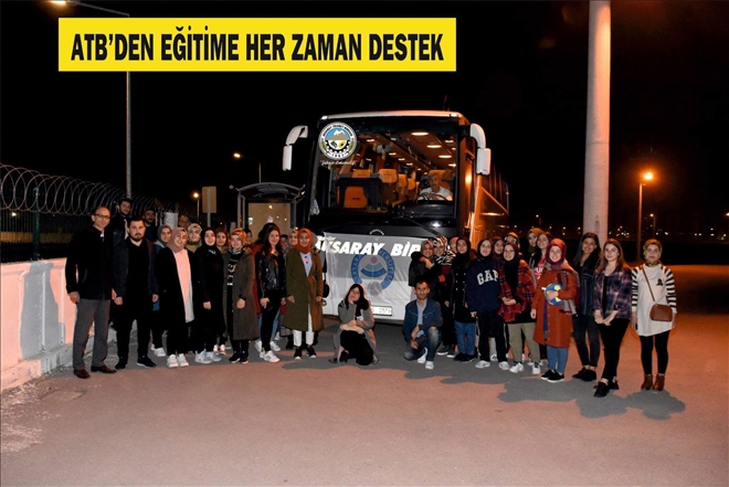 Aksaray Ticaret Borsasından Eğitime Destek