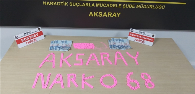  Aksaray Narkotikten uyuşturucu tacirlerine darbe:1 tutuklama