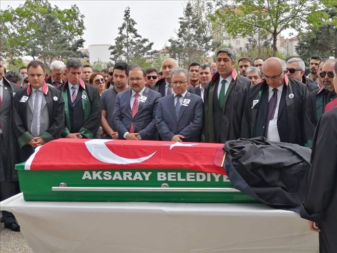 Aksaray´da menfur saldırıda hayatını kaybeden İbrahim Ergin son yolculuğuna uğurlandı