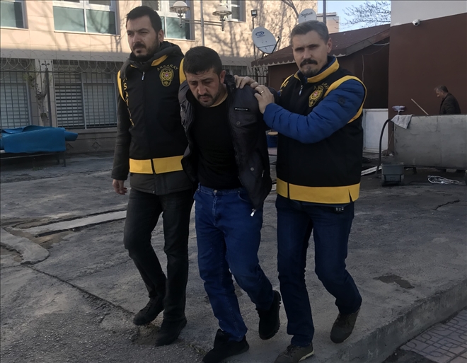 Gaspçı suçüstü yakalandı