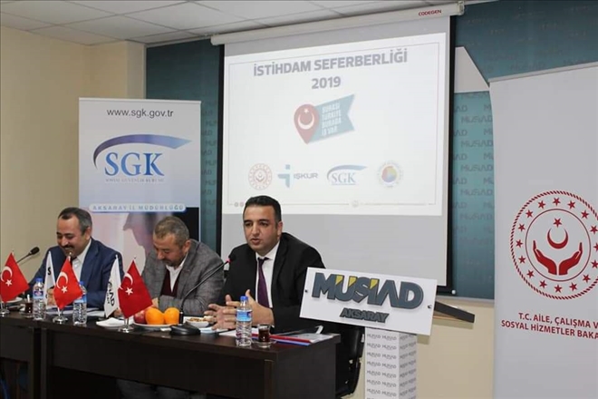 MÜSİAD´ta istihdam teşvikleri anlatıldı
