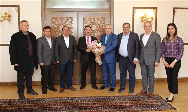 Yeni Yönetimden Vali Ali Mantı´ya ziyaret