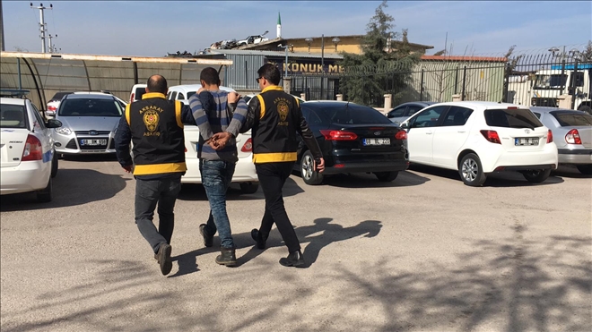 Hırsızlık zanlısı suçüstü yakalandı
