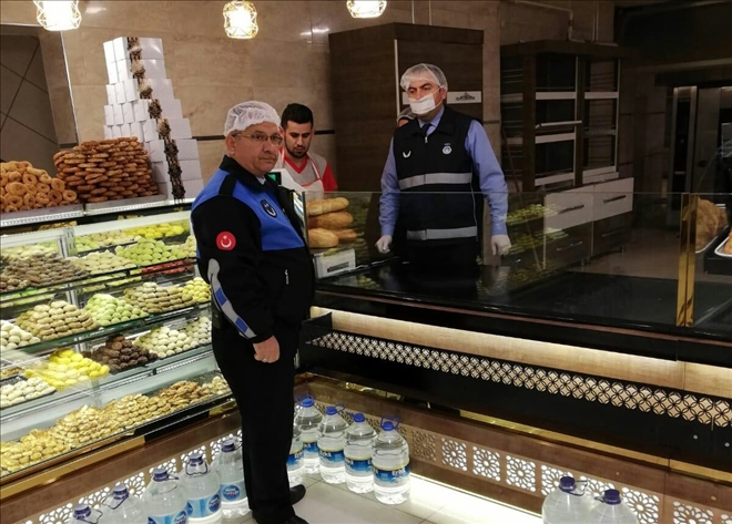 Aksaray´da zabıta ekipleri fırınları denetledi
