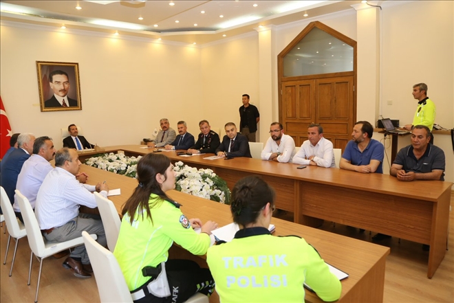 Kazaların önlenmesi amaçlı,