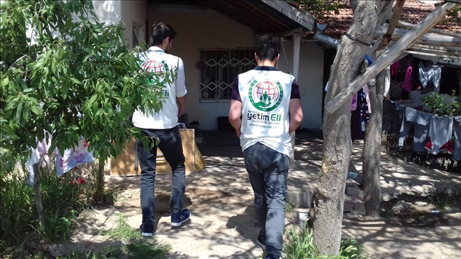 Avrupa Yetim Eli Aksaray´da Gıda Yardımı Yaptı