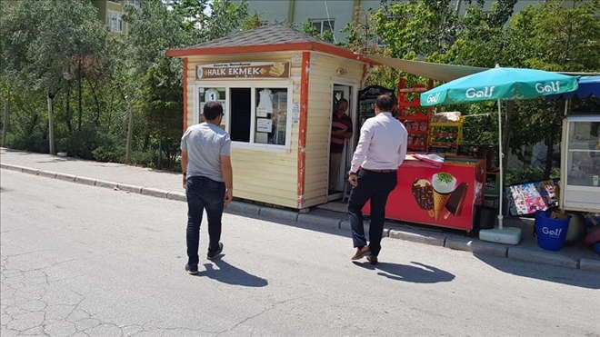 Aksaray´da Halk Ekmek Büfeleri Denetlendi