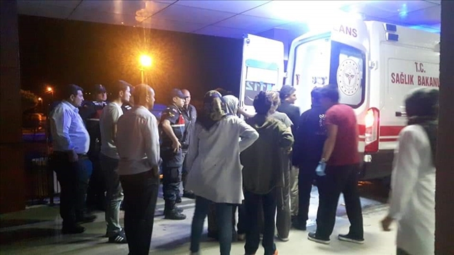 Aksaray´da eve  yıldırım düştü:1 yaralı