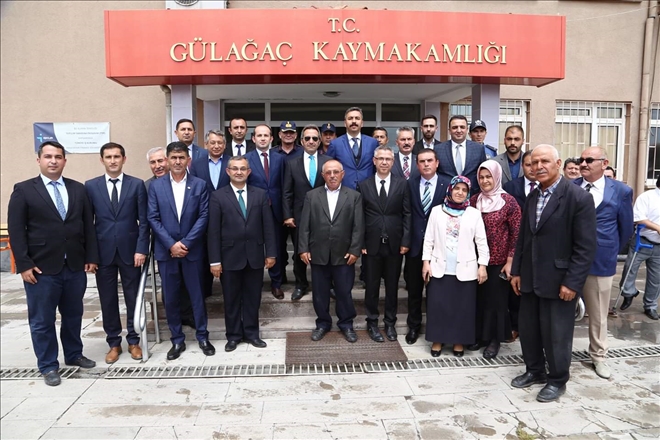 Vali Ali Mantı Gülağaç ve Güzelyurt İlçelerini ziyaret etti