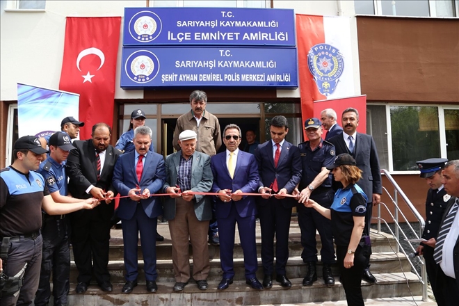 Sarıyahşi Polis Merkezi Amirliğine Şehit Polis Ayhan Demirel´in adı verildi