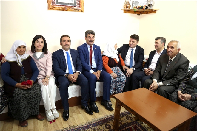 Aksaray protokolünden anlamlı bayram ziyareti