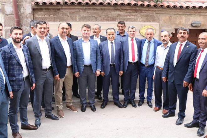 Aksaray AK Parti Bayramlaşma Töreninde Bir Araya Geldi