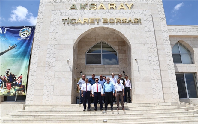 Vali Ali Mantı´dan Ticaret Borsasına ziyaret
