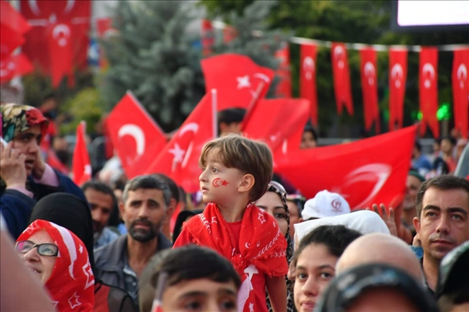 Aksaray Halkı Tek Yürek Oldu