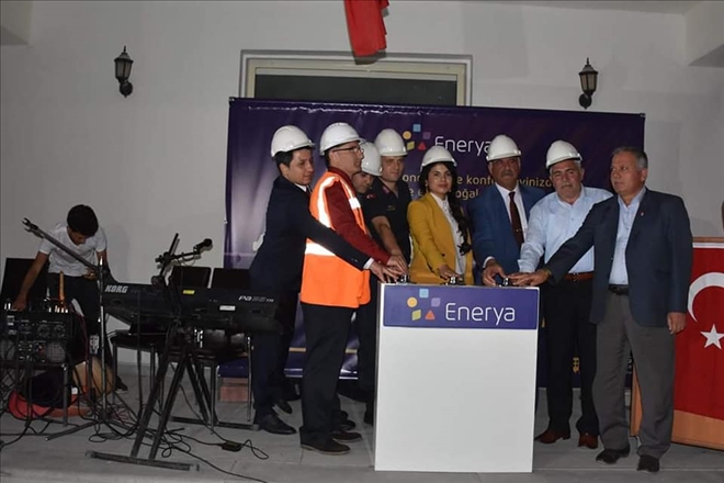 Eskil´e ilk doğalgaz törenle verildi