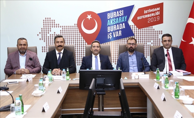 2019 yılı Temmuz ayı il İstihdam ve Mesleki Eğitim Kurulu Toplantısı