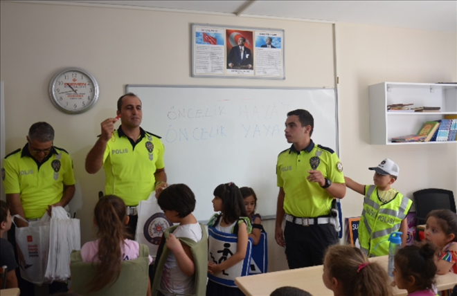 Çocuklar için trafik eğitimi projesi