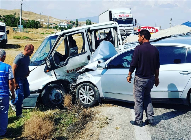 Aksaray´da kaza: 3 yaralı