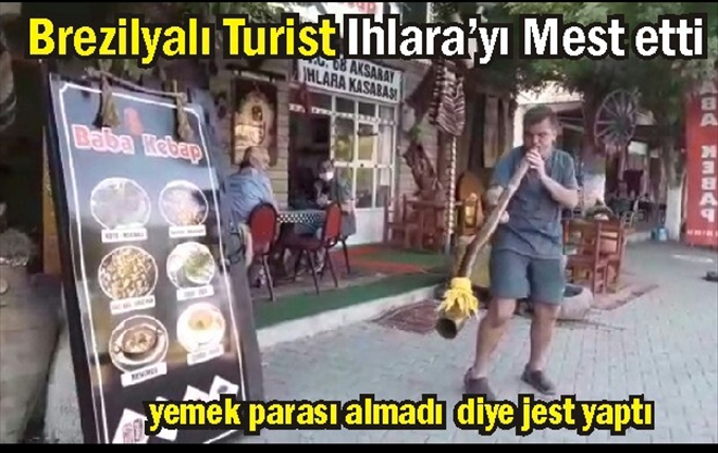 Brezilya´lı turist Ihlara´yı mest etti