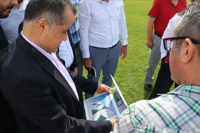 Dağılgan stadyumu yeni sezona hazır olacak