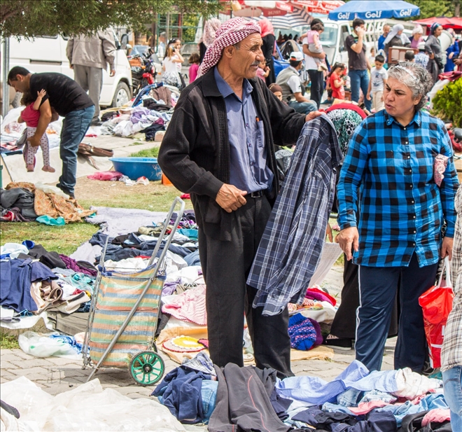 Aksaray´da Bit pazarı´na Rağbet Var