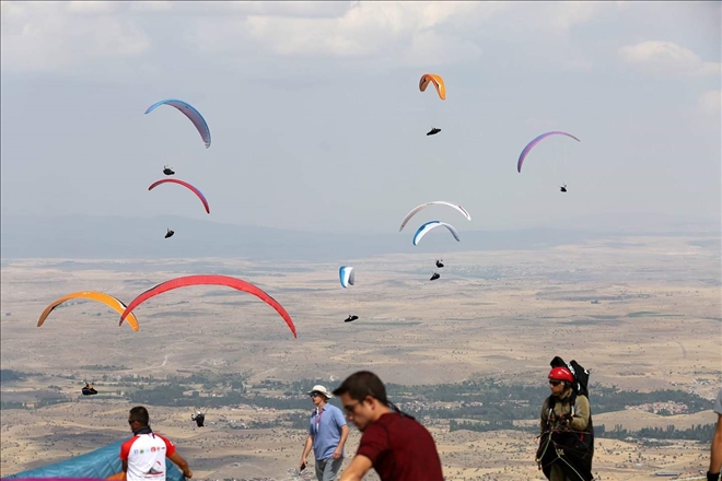 Yamaç paraşütü süper final test şampiyonası başlıyor
