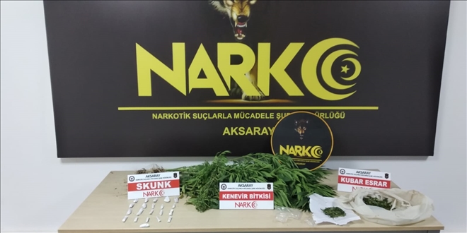 Aksaray´da 22 Narkotik olayında 6 şüpheli tutuklandı