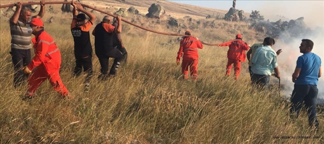 Orman yangını kontrol altına alındı