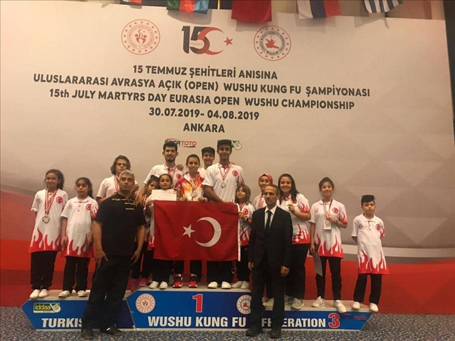 Aksaray ´lı sporcular 54 madalya ile döndü
