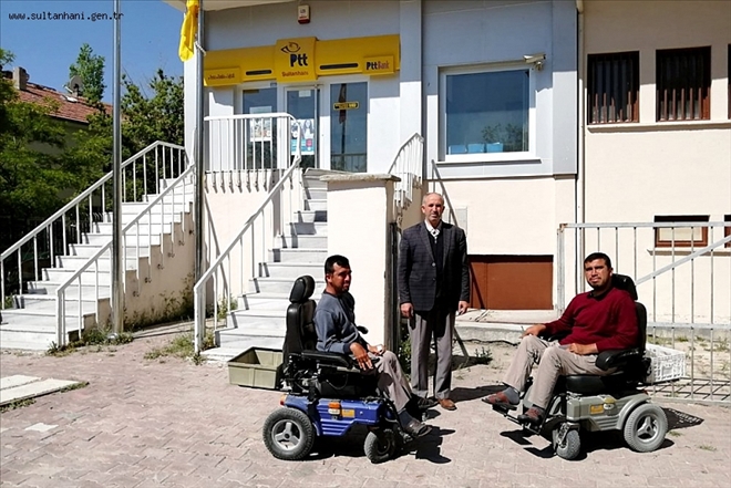 PTT Şubesi engelli asansörüne kavuştu