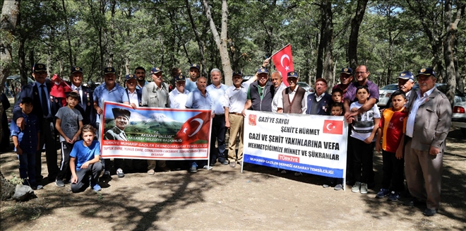 Aksaray´lı gaziler´Birlik ve Dayanışma´pikniğinde buluştu 