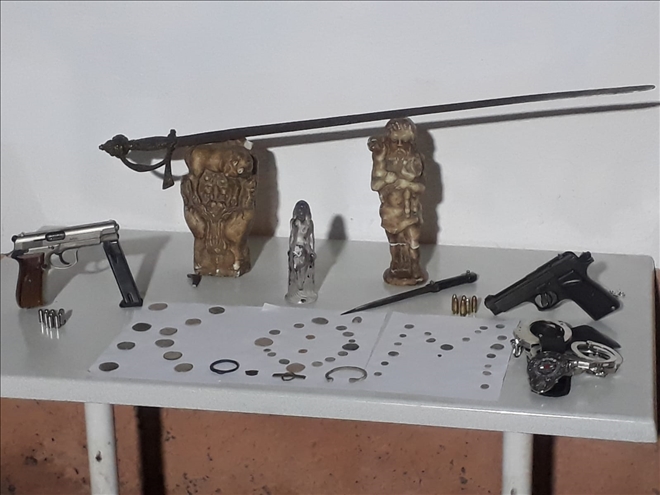 Tarihi eser kaçakçılarına operasyon:7 gözaltı,2 tutuklama