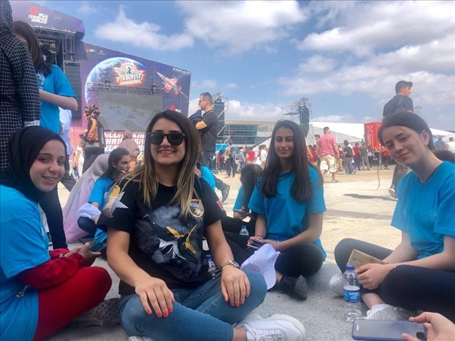 Öğrencilerden TEKNOFEST fuarına ilgi