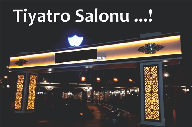 Tarihi tiyatro salonu´nun kafeterya´ya çevirilmesine tepki