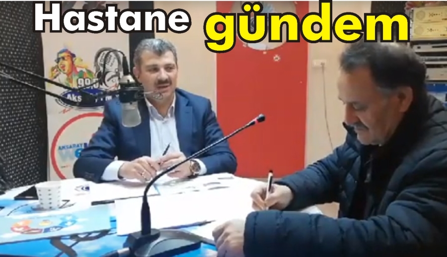 İl Başkanı Altınsoy,hastane ile ilgili sorunlara açıklık getirdi