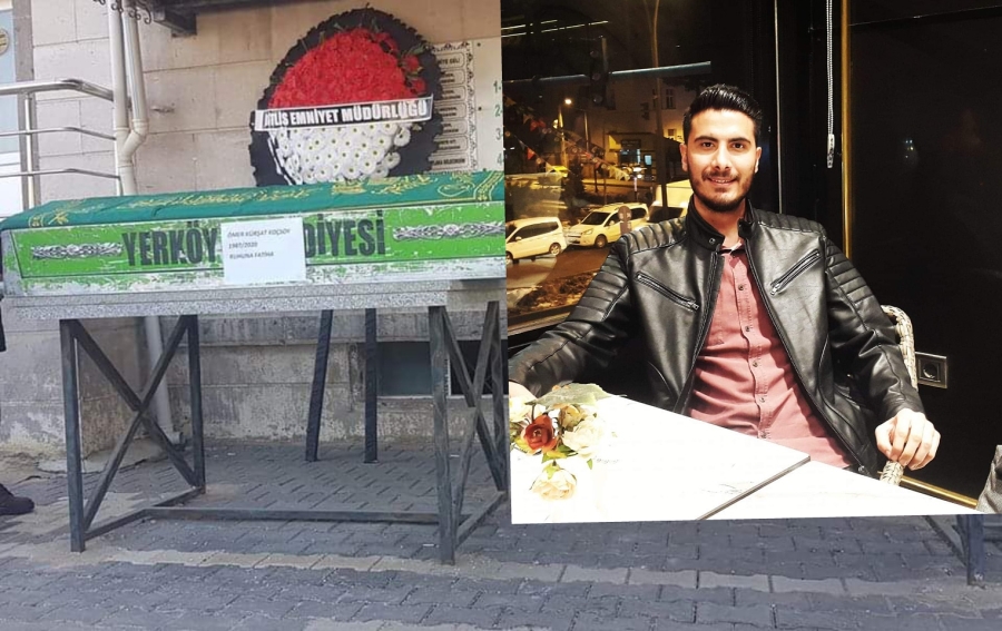 Polis memuru Ömer Kürşat Koçsoy son yolculuğuna uğurlandı