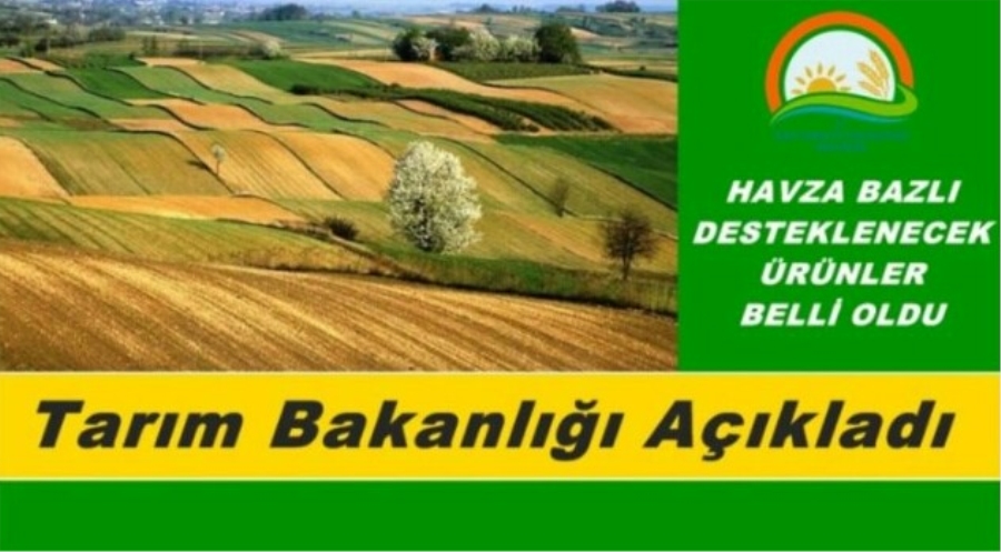 2020 Üretim Yılı Aksaray İli Havza Bazlı Desteklecek Ürünler Açıklandı