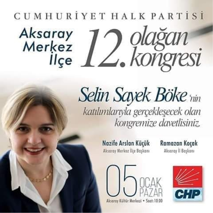 CHP Merkez İlçe Başkanını Seçiyor