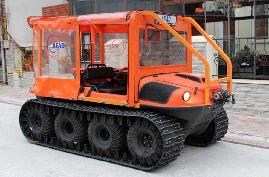 Zorlu kış şartlarında kurtarma operasyonlarının  vazgeçilmez araçları