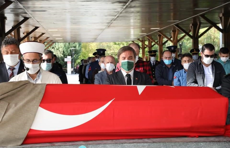 Kıbrıs Gazisi Raşit  Özdemir Son Yolculuğuna uğurlandı