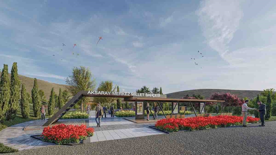 TOKİ’den Aksaray’a millet bahçesi