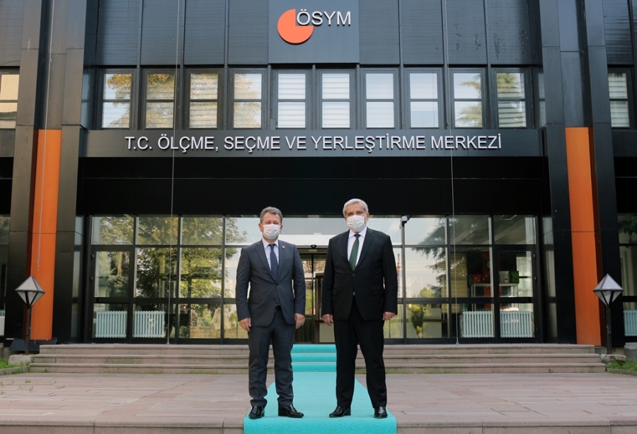 Şahin, ÖSYM Başkanı Aygün