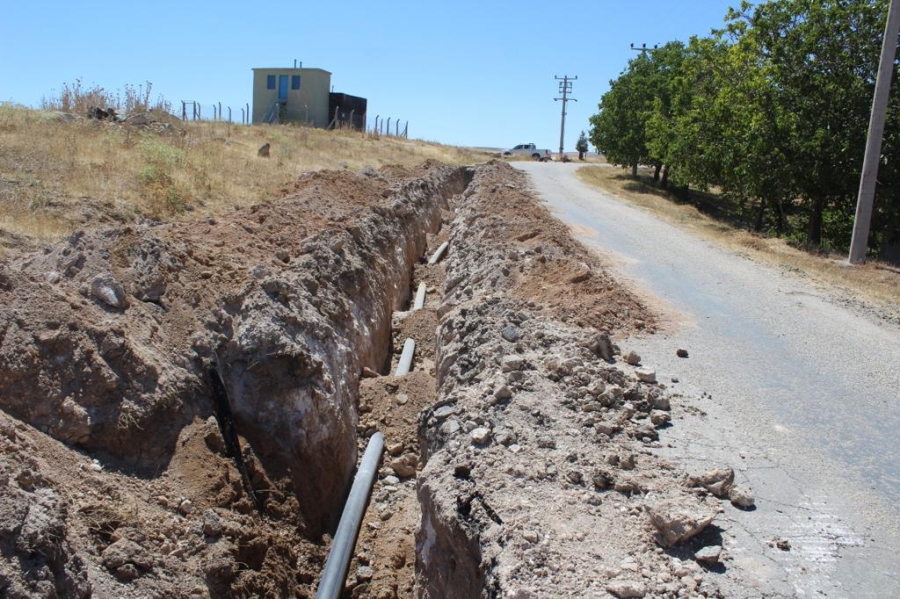 Sarıhasanlı Köyü İçme Suyu Şebeke Yenileme İşi Tamamlandı