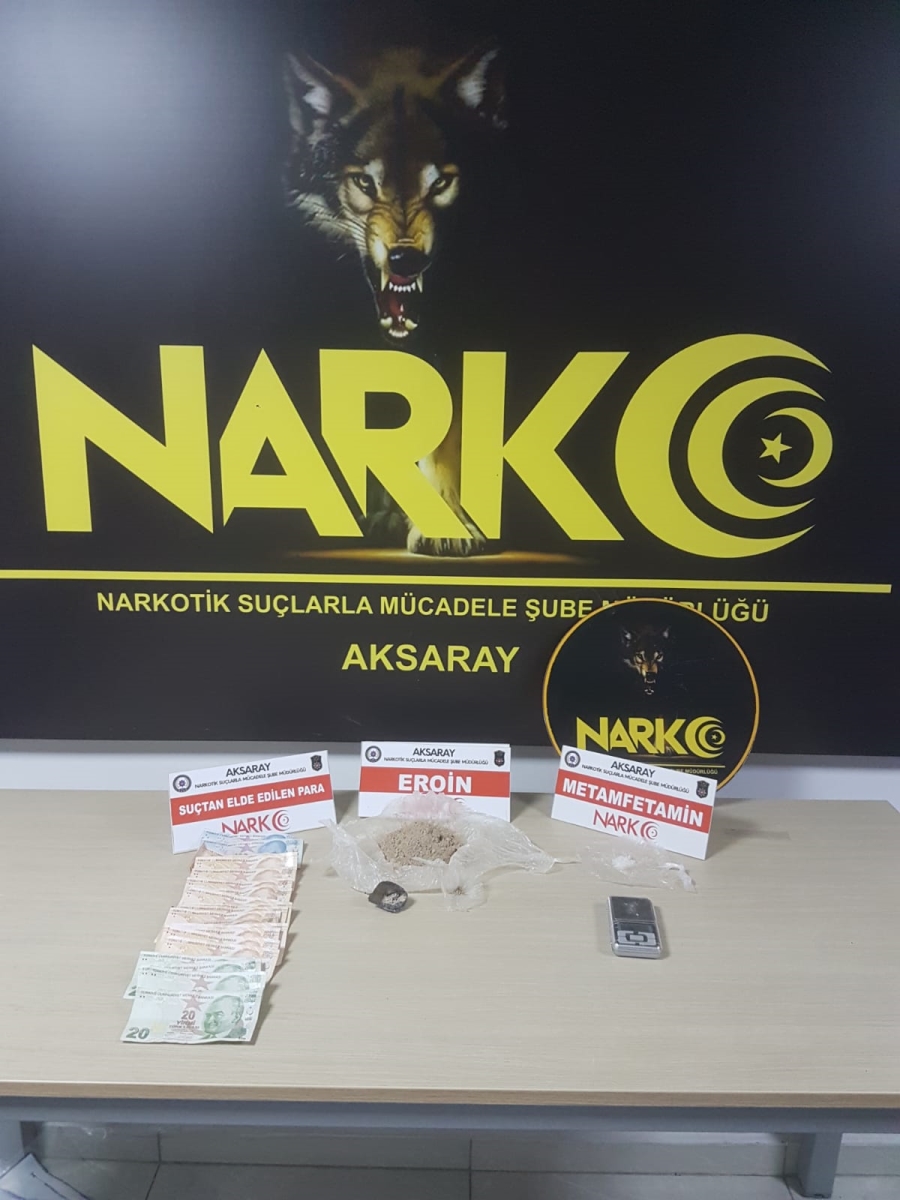 Aksaray’da uyuşturucu operasyonu: 1 tutuklama