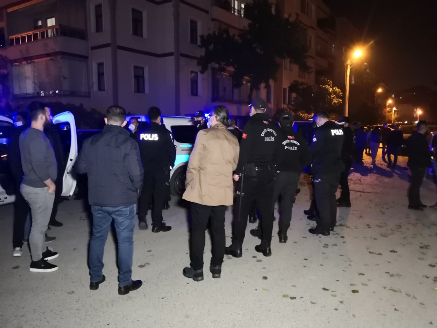 Bina yönetim kavgası polisin anında müdahalesiyle kontrol altına alındı