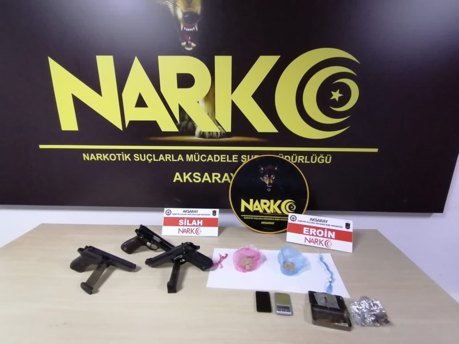 Aksaray’da uyuşturucu operasyonu: 4 tutuklama