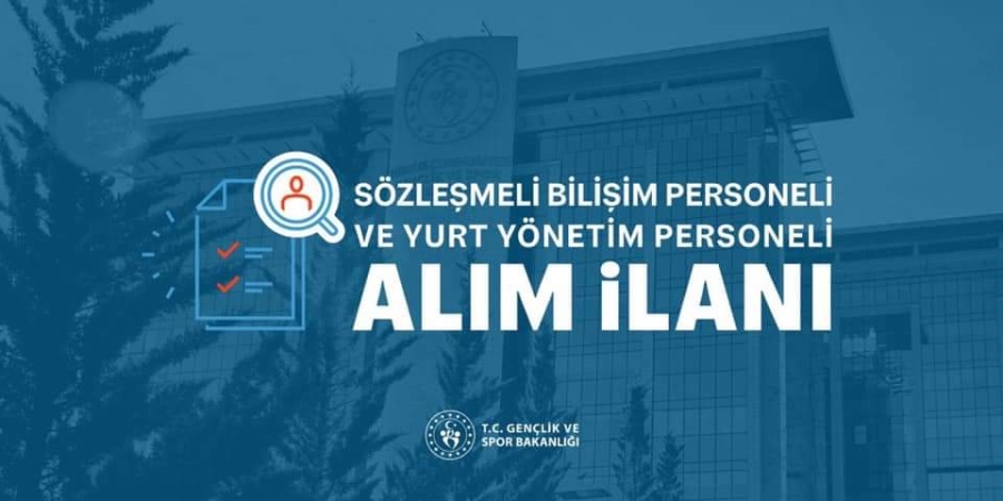 Gençlik ve Spor Bakanlığı 515 personel alacak