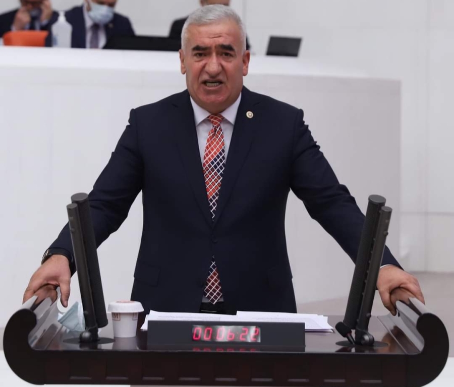Milletvekili Ramazan Kaşlı, 3 ilçe ve yerel gazetelerin sorunlarını meclis kürsüsünde dile getirdi