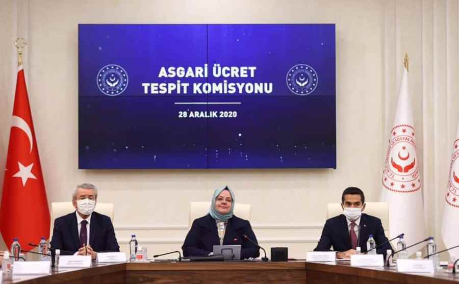 Asgari ücret 2 bin 825 TL oldu