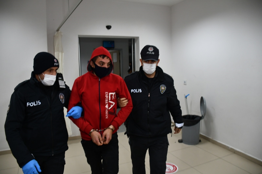 Kadının çığlığını yetkiler duydu:Serbest kalan eski saldırgan koca tutuklandı